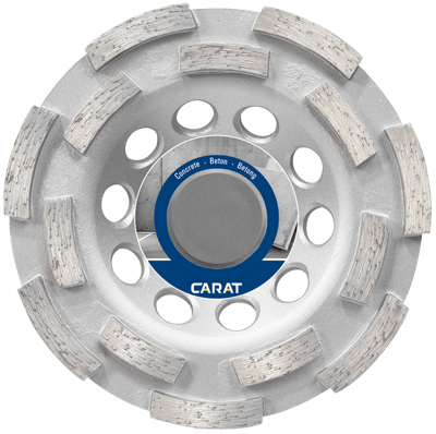 Carat Slijpkop | Ø125x22,23MM | Type Cudy - CUDY125300 Carat Slijpkop | Ø125x22,23MM | Type Cudy - CUDY125300