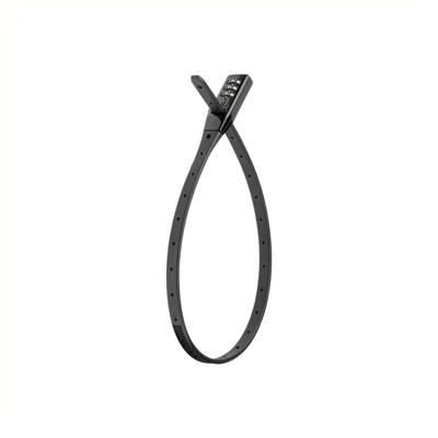 AXA Zipper slot 53cm/10mm - zwart AXA Zipper slot 53cm/10mm - zwart