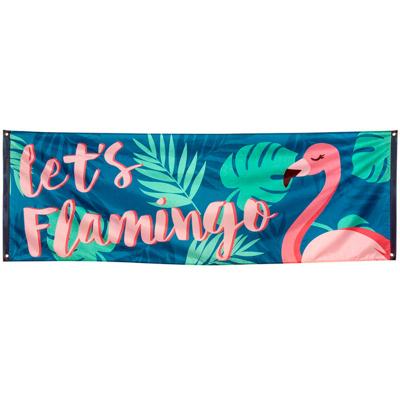 Banner 'Let's Flamingo' Hawaii