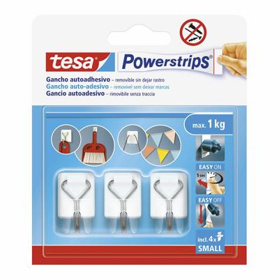 Haak voor ophanging TESA Powerstrips S Zelfklevend Haak voor ophanging TESA Powerstrips S Zelfklevend
