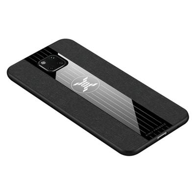Voor Huawei mate 20 Pro XINLI stiksels doek Textue schokbestendige TPU beschermhoes (zwart) Voor Huawei mate 20 Pro XINLI stiksels doek Textue schokbestendige TPU beschermhoes (zwart)