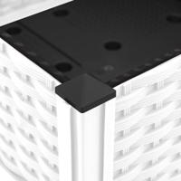 Plantenbak verhoogd 40x40x23 cm polypropeen - thumbnail