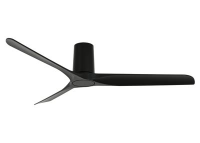 Lucci AIR Londo Plafondventilator 35 W (Ø x h) 132 cm x 24 cm Zwart Met afstandsbediening