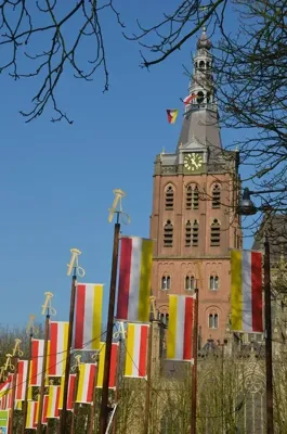 Alexsar Art Tuinschilderij Sint Jan Carnaval 130x70cm