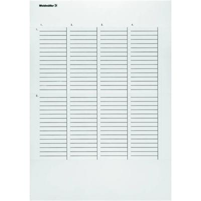 Weidmüller 1865460000 ET S7-300-TU-A4-2 Labelprinter Markeringsvlak: 17.30 x 208 mm Turquoise Aantal markeringen: 220 1 stuk(s) Weidmüller 1865460000 ET S7-300-TU-A4-2 Labelprinter Markeringsvlak: 17.30 x 208 mm Turquoise Aantal markeringen: 220 1 stuk(s)