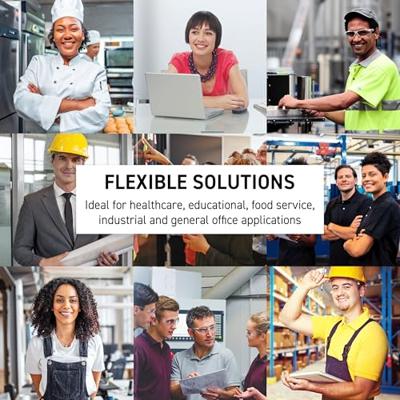 Zichtpanelensysteem wand Tarifold VEO PP A4 met 10-tassen zwart Zichtpanelensysteem wand Tarifold VEO PP A4 met 10-tassen zwart