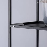 Paul Neuhaus Strakke vloerlampContura zwart - 401-18 - thumbnail