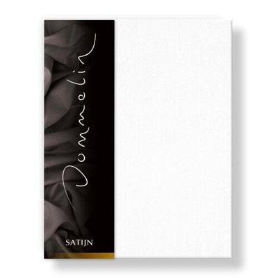 Dommelin Dommelin Hoeslaken Uni Satijn 300TC 510 Wit 80x200/30