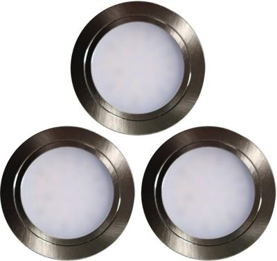 Caressi SKYE 68 Multi Tone LED Set Inbouwspots Ø 6,5x1,1 cm