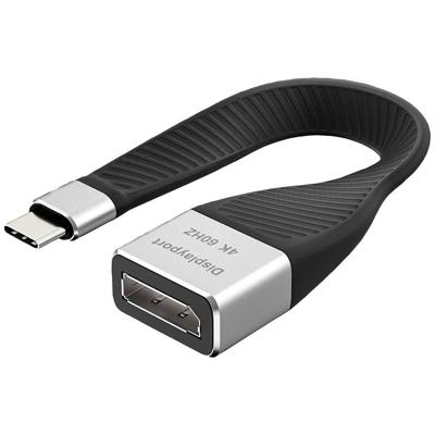 ROLINE Beeldschermadapter USB Type C - DP, M/F, 0,13 m ROLINE Beeldschermadapter USB Type C - DP, M/F, 0,13 m