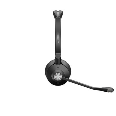 Jabra Engage 75 On-Ear Dect Stereo Headset - Skype for Business gecertificeerde draadloze hoofdtelefoon met ruisonderdrukking voor tafeltelefoons en softphones - zwart - EU-versie