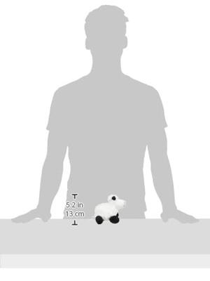 TRIXIE PLUCHE DIER MET TOUW EN TENNISBAL ASSORTI 28 CM 3 ST