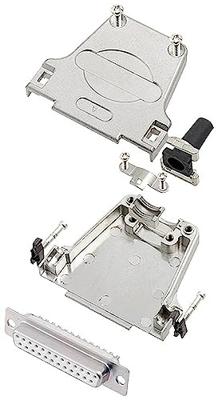 encitech DTZF25-DMS-W-K 6355-8045-13 D-sub female connectorset 180 ° Aantal polen: 25 Soldeerkelk 1 stuk(s)