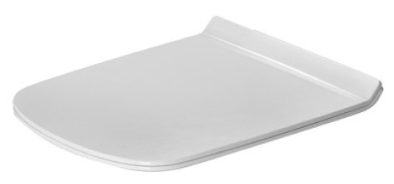 Duravit DuraStyle WC-zitting 43.3x35.9x4.3cm met softclose met quickrelease Kunststof wit Glanzend 0063790000