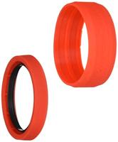 easyCover ECLR62R lensrand voor 62mm (rood) - thumbnail