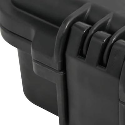 Flightcase draagbaar 49x38x23 cm PP zwart