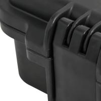 Flightcase draagbaar 50,5x37x14,5 cm PP zwart - thumbnail