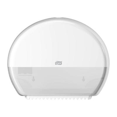 Toiletpapierdispenser tork t2 jumbo klein wit