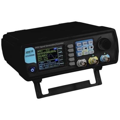 Joy-it JT-JDS6600-B Signaalgenerator 0 Hz - 60 MHz 2-kanaals Driehoek, Lorentz-verdeling, Puls, Ruis, Blok, TTL, Sinus Joy-it JT-JDS6600-B Signaalgenerator 0 Hz - 60 MHz 2-kanaals Driehoek, Lorentz-verdeling, Puls, Ruis, Blok, TTL, Sinus