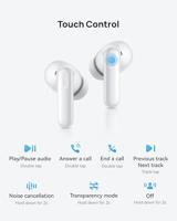 HUAWEI FreeBuds SE 4 ANC, draadloze oordopjes, 50 uur lange batterijduur, multi-mode Actice ruisonderdrukking voor woon-werkverkeer en kantoor, 4,3 g lichtgewicht oortelefoons, Bluetooth 5.4, helder - thumbnail