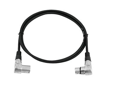 Omnitronic 30220630 XLR Verbindingskabel [1x XLR-stekker 3-polig - 1x XLR-bus 3-polig] 1.50 m Zwart