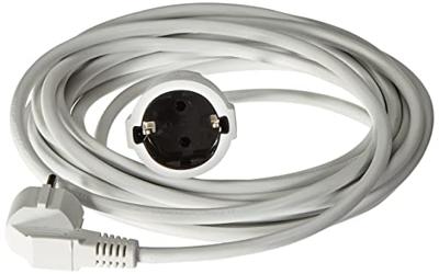 BACHMANN geaarde verlengkabel, 230VAC, zwart, 10 m