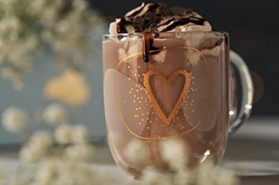 Leonardo Presente Theeglazen love 2 stuks Leonardo Presente Theeglazen love 2 stuks