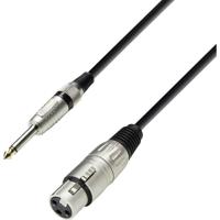Adam Hall 3 Star MFP 0300 microfoonkabel 1x XLR female naar 1x jack mono 3m - thumbnail