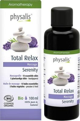 Physalis Massageolie total relax bio 100 Milliliter Physalis Massageolie total relax bio 100 Milliliter