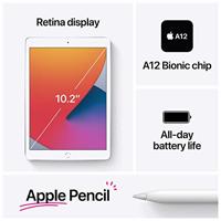 2020 Apple iPad (10.2-inch, Wi-Fi, 128GB) Spacegrijs (Refurbished) - thumbnail