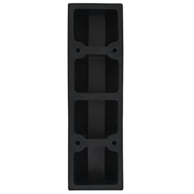 VidaXL Parkeerblokken 49x15x9 cm rubber 2 st