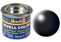 Revell Enamel NR.302 Zwart Zijdemat - 14ml - thumbnail