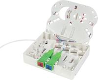 LogiLink FB2SC30 Glasvezel Optische vezel Aansluitkabel 30 m Wit Singlemode OS2 - thumbnail