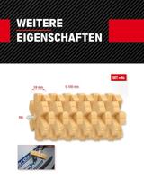 KS Tools 515.1368 Foliegum met lamellen, verpakking van 6 stuks - thumbnail