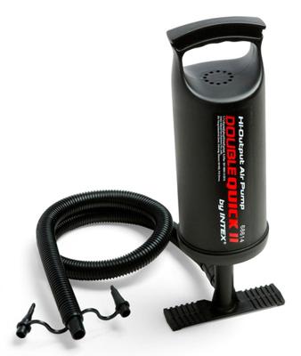 Intex 68614 Double Quick II Handpomp Zwart