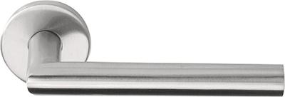 Formani Basics LB2-19 EN1906/3 deurkruk geveerd op rozet - mat RVS