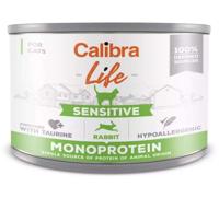 Calibra Life Cat Adult Sensitive Monoprotein Konijn natvoer kat 6x200gr - thumbnail