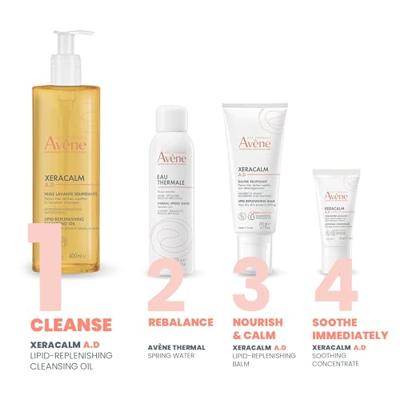Avène XeraCalm A.D Relipiderende reinigende Olie, Zeer droge huid met neiging tot atopisch eczeem en jeuk 400ml - thumbnail