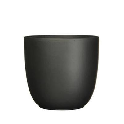 Bloempot Pot rond es/10.5 tusca 11 x 12 cm zwart mat Mica - Mica decorations Bloempot Pot rond es/10.5 tusca 11 x 12 cm zwart mat Mica - Mica decorations