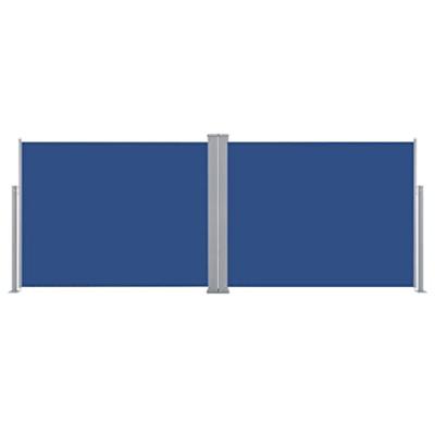 Windscherm uittrekbaar 140x1000 cm blauw Windscherm uittrekbaar 140x1000 cm blauw