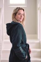 Pip Studio badjas Soft Zellige dark blue - thumbnail