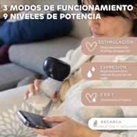 Elektrische Milchpumpe BEABA blauw - thumbnail