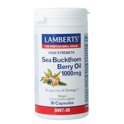 Lamberts Duindoorn Olie 1000mg Capsules Lamberts Duindoorn Olie 1000mg Capsules