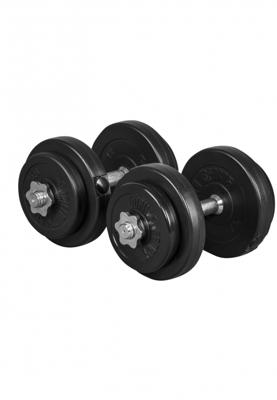 Dumbellset 20 kg Kunststof