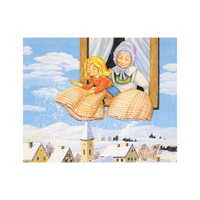 Goki houten blokpuzzel sprookjes