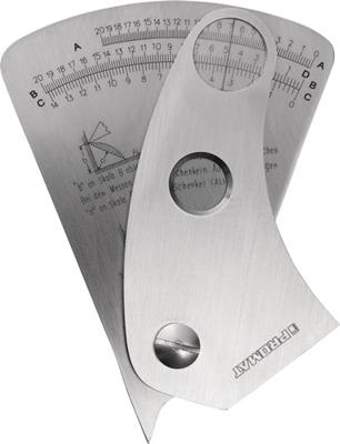 Promat/Tecwerk Speciaal lasnaadsjabloon | afleesnauwkeurigheid 0,1 mm - 4000851458 Promat/Tecwerk Speciaal lasnaadsjabloon | afleesnauwkeurigheid 0,1 mm - 4000851458