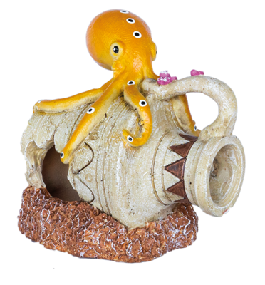Superfish Deco jar octopus