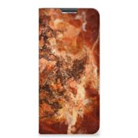 OPPO A54s | A16 | A16s | Standcase | Marmer Bruin - thumbnail