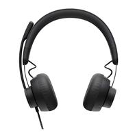 Hoofdtelefoon met microfoon Logitech 981-000875 Zwart - thumbnail