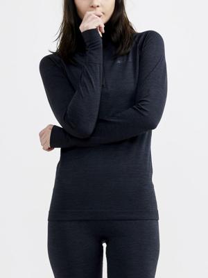 Craft Core Dry Active Comfort HZ Thermoshirt Dames Zwart M